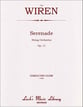 Serenade for Strings, Op. 11 Orchestra sheet music cover